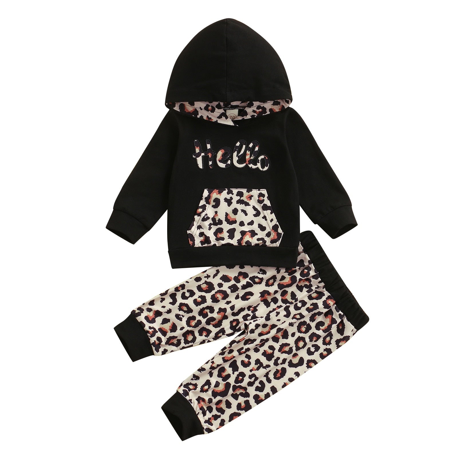 Conjunto Infantil Feminino Hello conjunto Loja Click Certo 