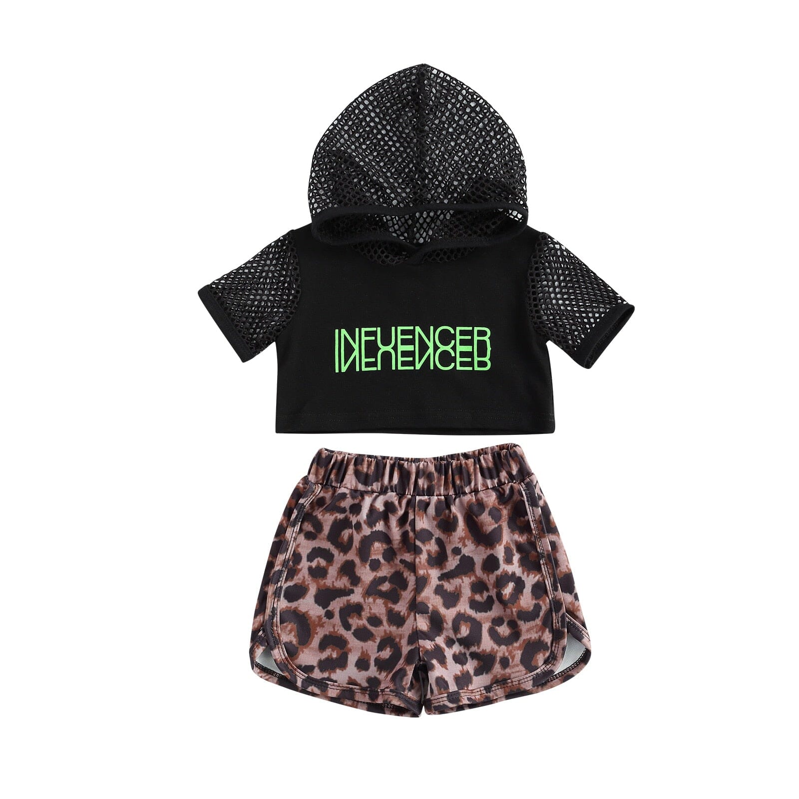 Conjunto Infantil Feminino Influencer Oncinha Loja Click Certo 2-3 Anos 