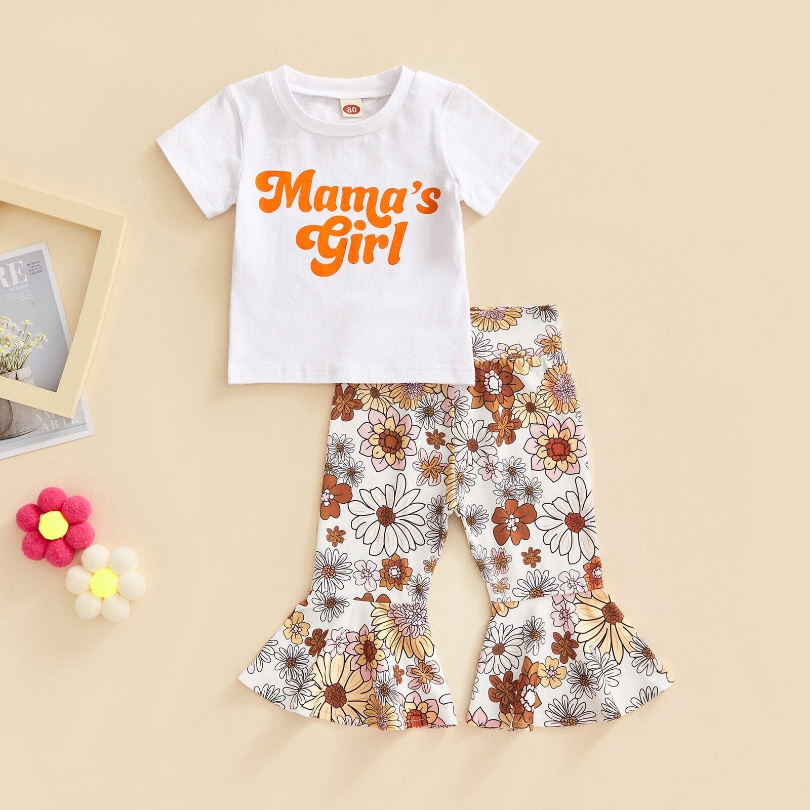 Conjunto Infantil Feminino "Menina da Mamãe" Loja Click Certo 