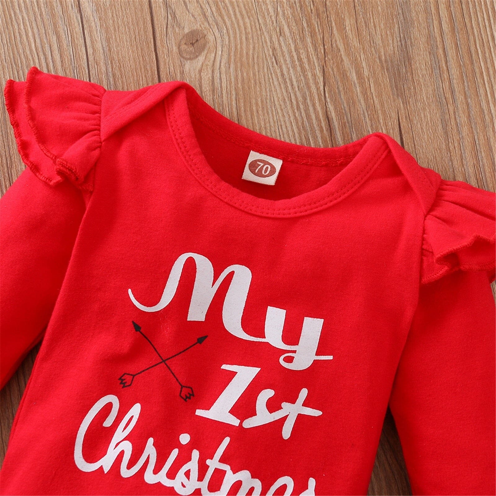 Conjunto Infantil Feminino "Meu 1º Natal 0 Loja Click Certo 