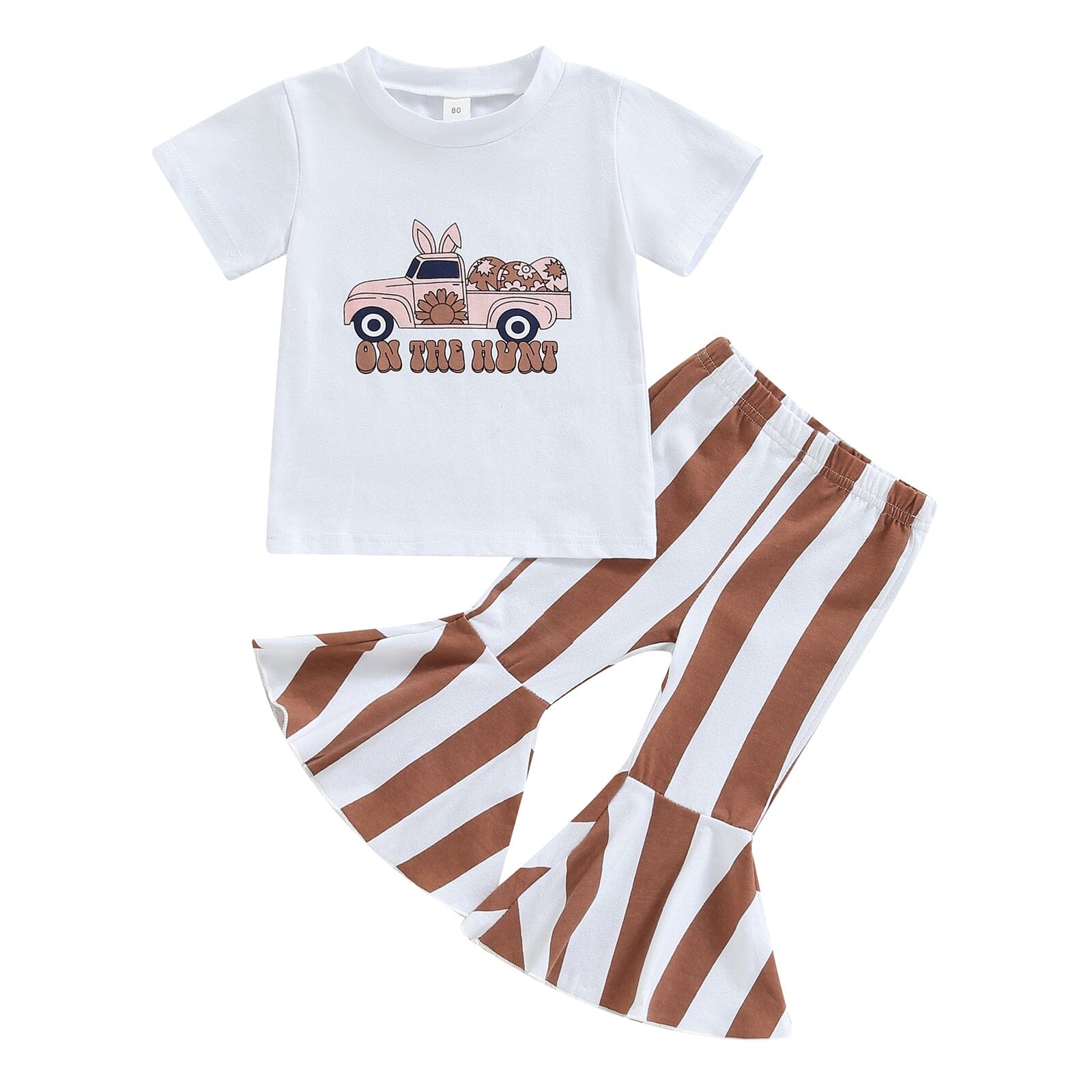 Conjunto Infantil Feminino "Na Calçada" Loja Click Certo 