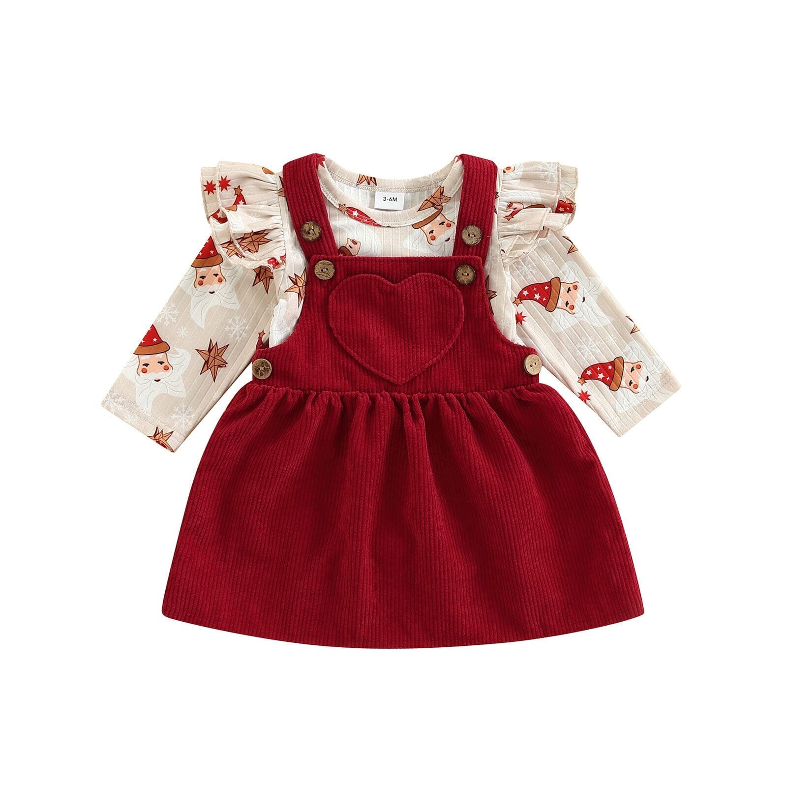 Conjunto Infantil Feminino Natal Especial 0 Loja Click Certo 