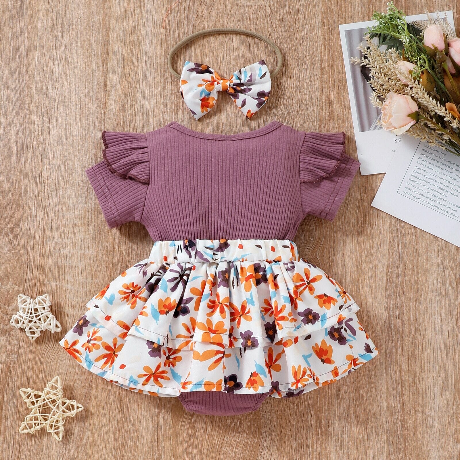 Conjunto Infantil Feminino "Peguei da Mamãe" Loja Click Certo 