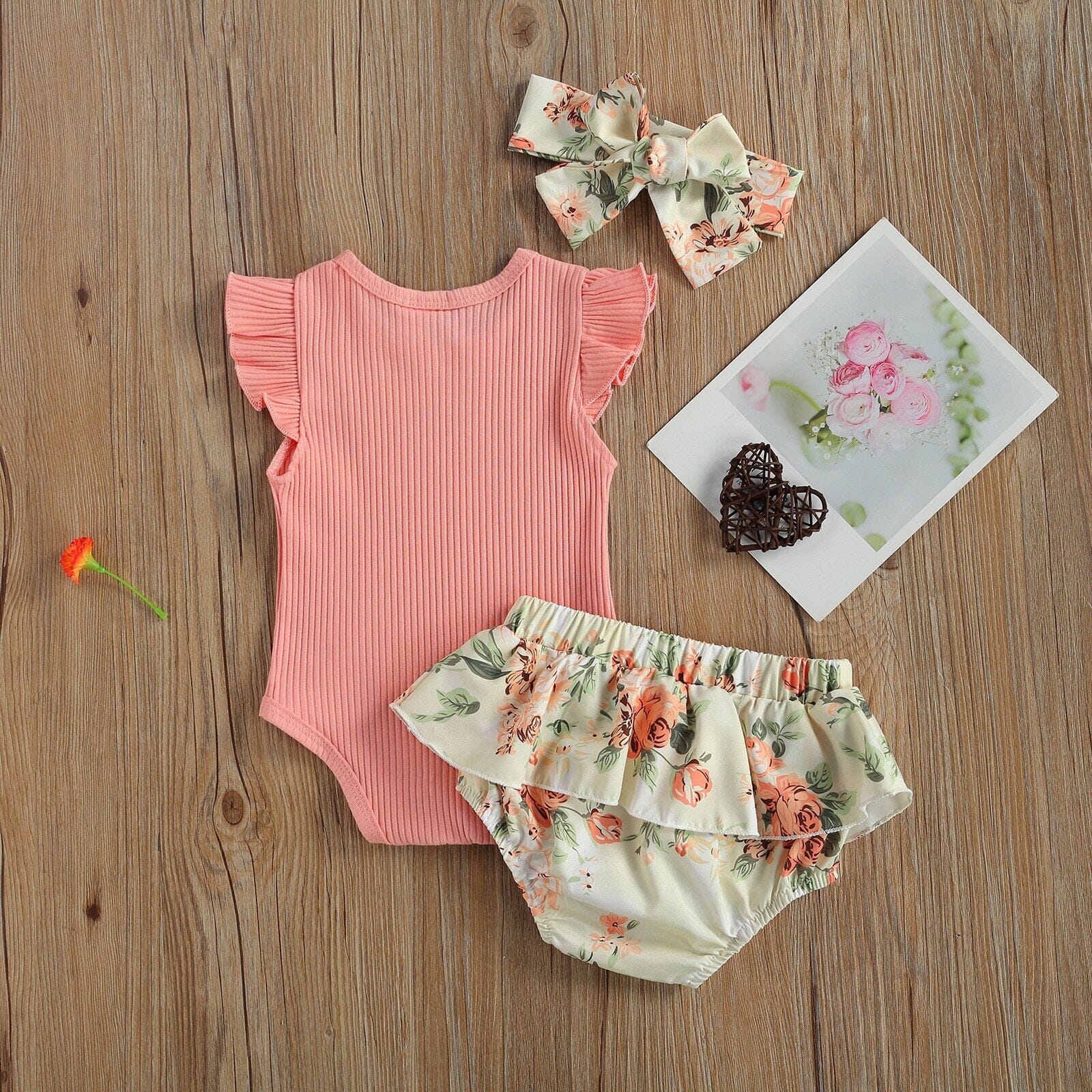 Conjunto Infantil Feminino "Peguei da Mamãe" Loja Click Certo 