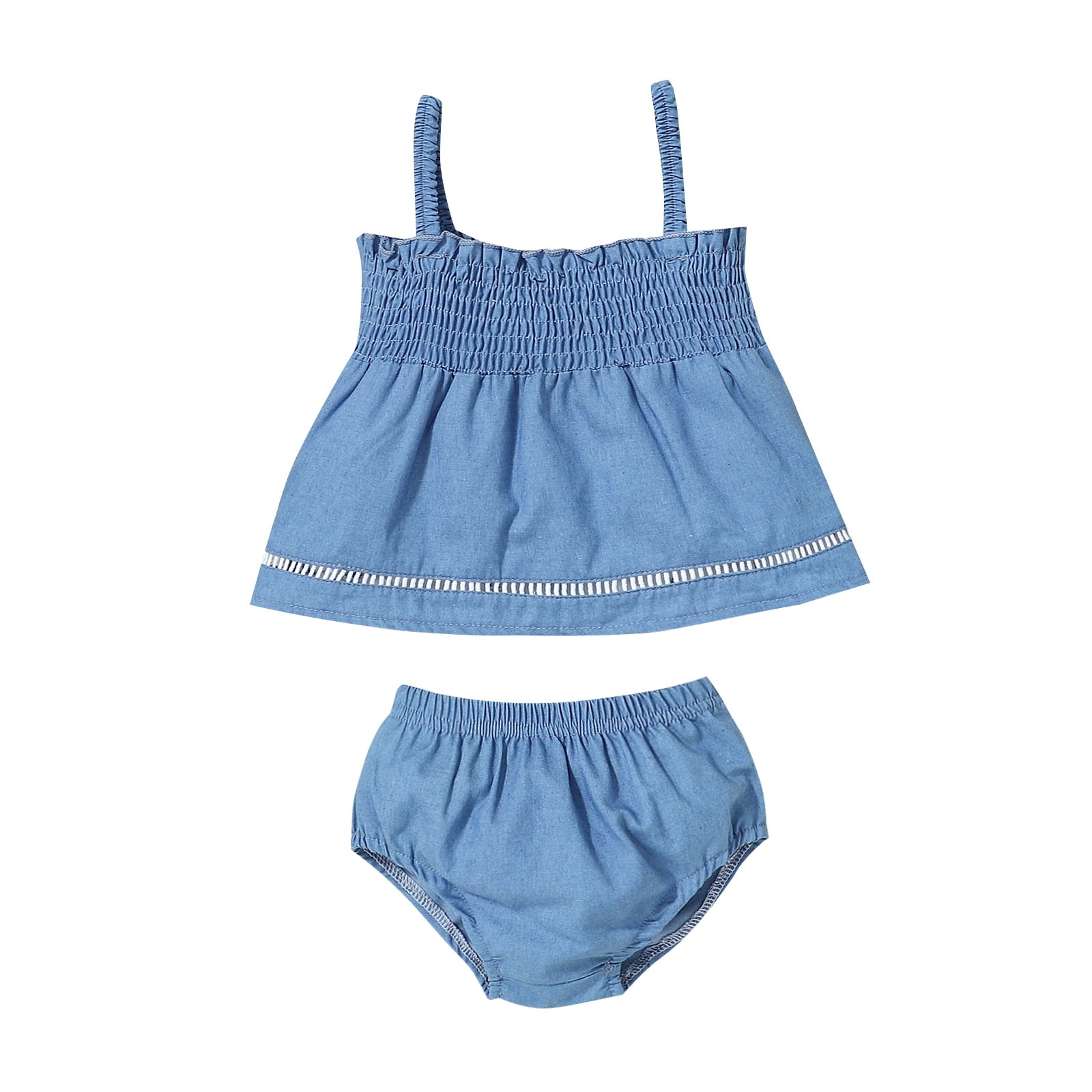 Conjunto Infantil Feminino Plissado conjunto Loja Click Certo 