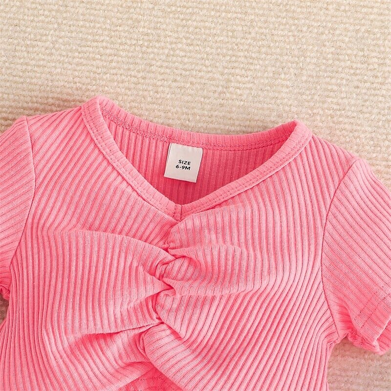 Conjunto Infantil Feminino Rosa Letras e Tule Loja Click Certo 