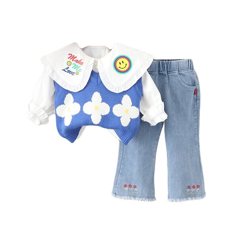 Conjunto Infantil Feminino Smile Loja Click Certo 