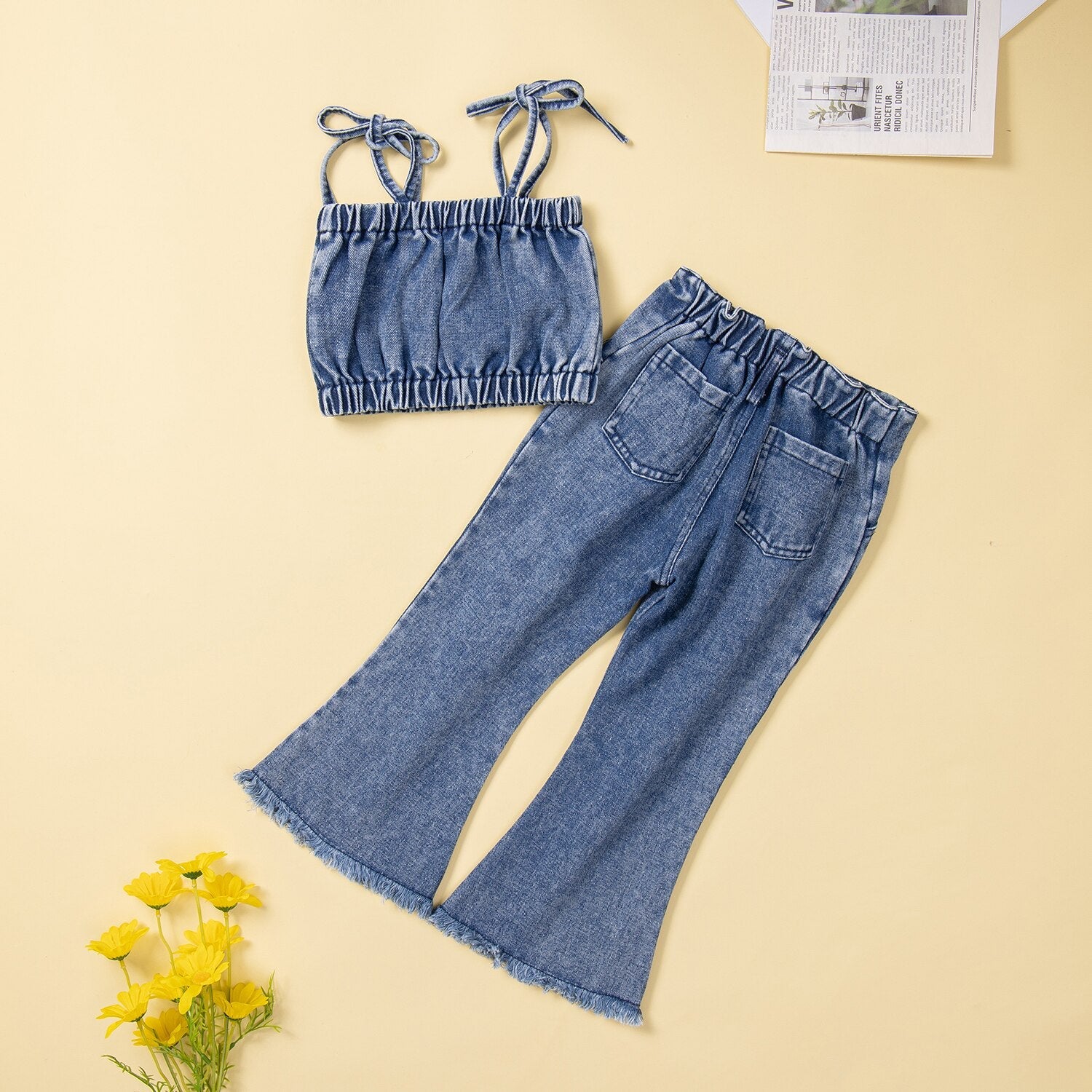 Conjunto Infantil Jeans conjunto Loja Click Certo 