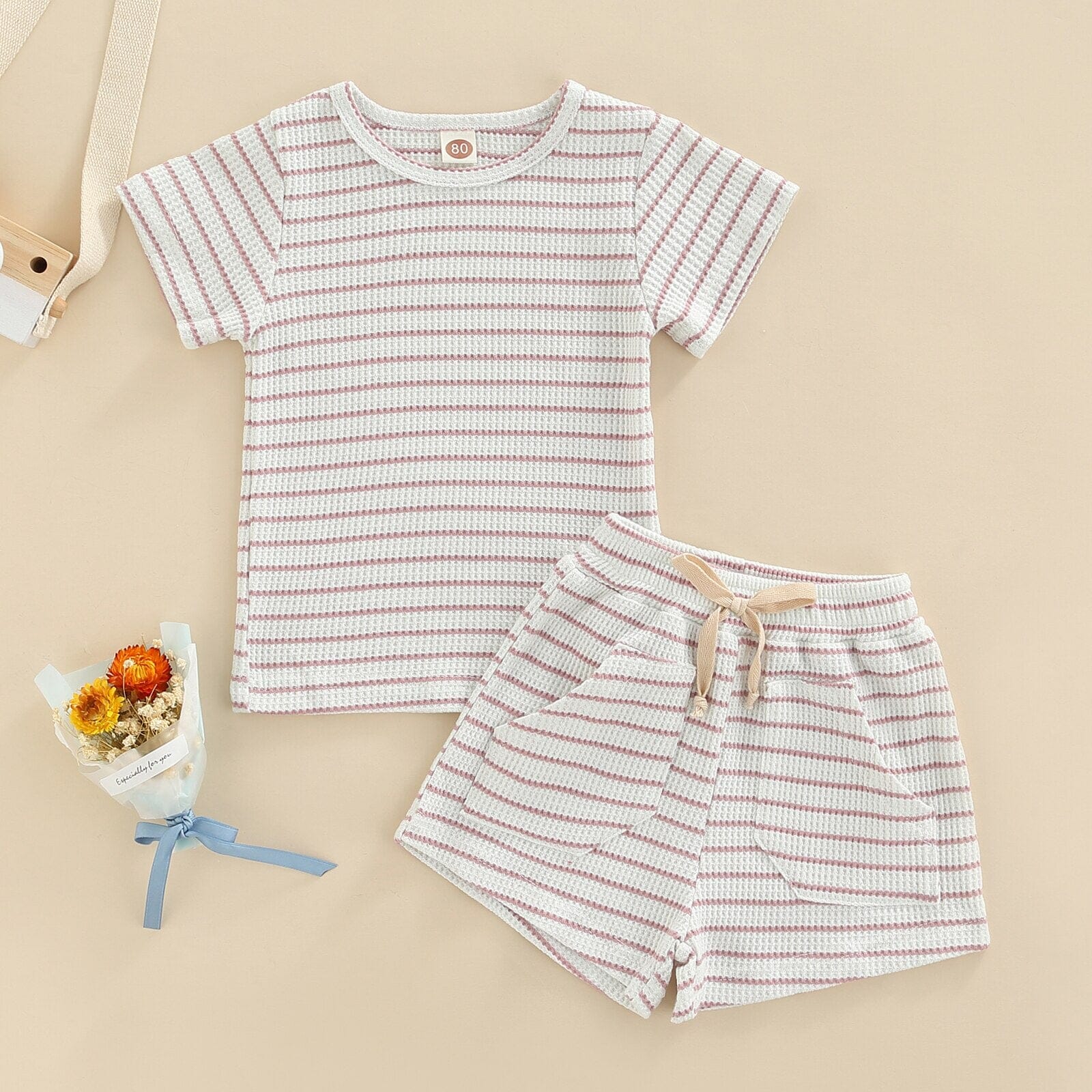 Conjunto Infantil Listras Baby Loja Click Certo 