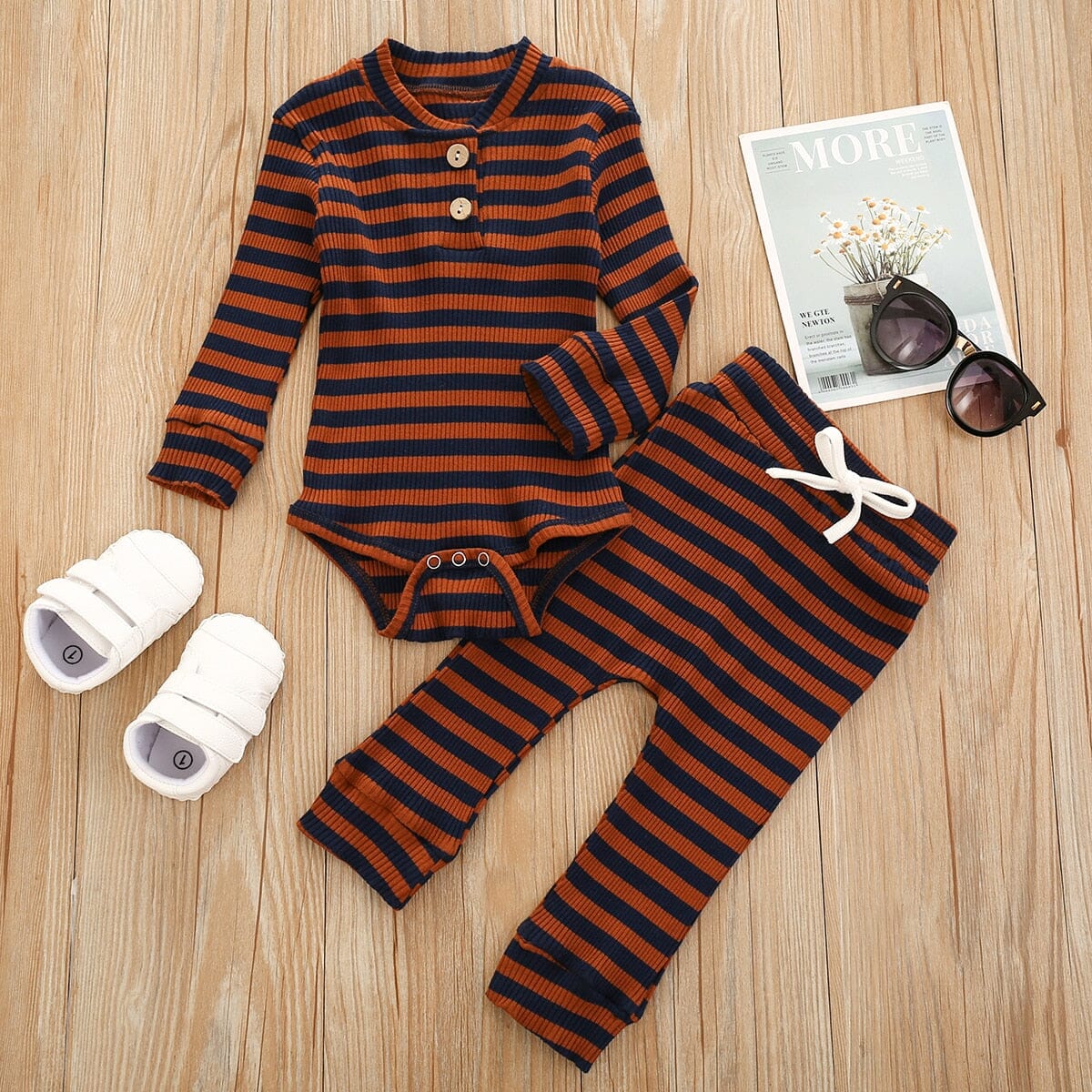 Conjunto Infantil Listras Loja Click Certo 