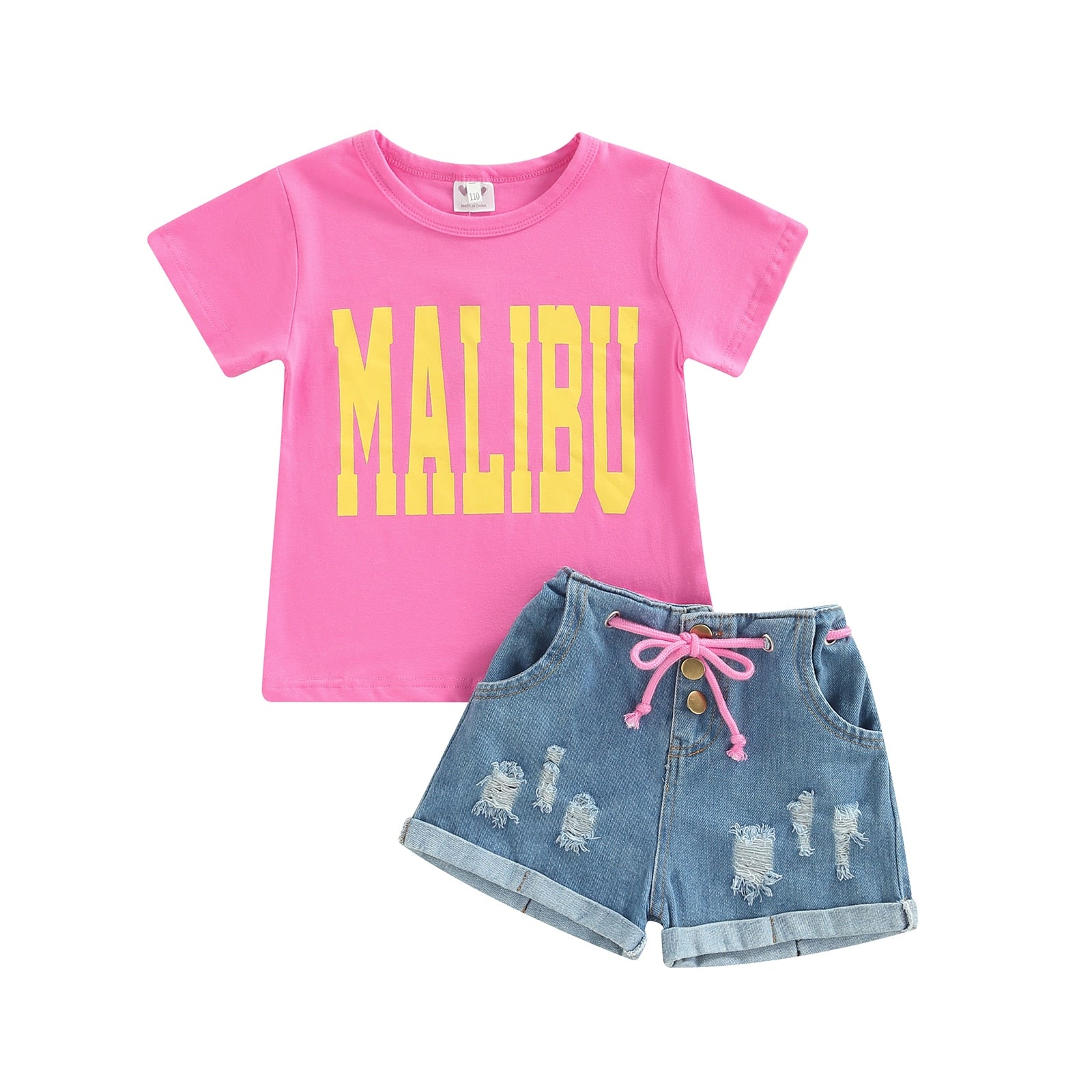 Conjunto Infantil Malibu conjunto Loja Click Certo 