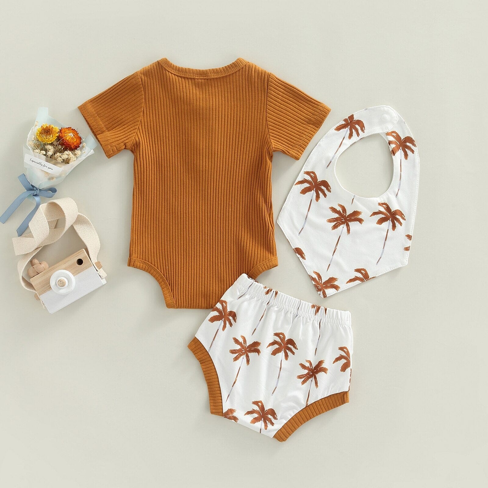 Conjunto Infantil Masculino 3 Peças Praia Loja Click Certo 