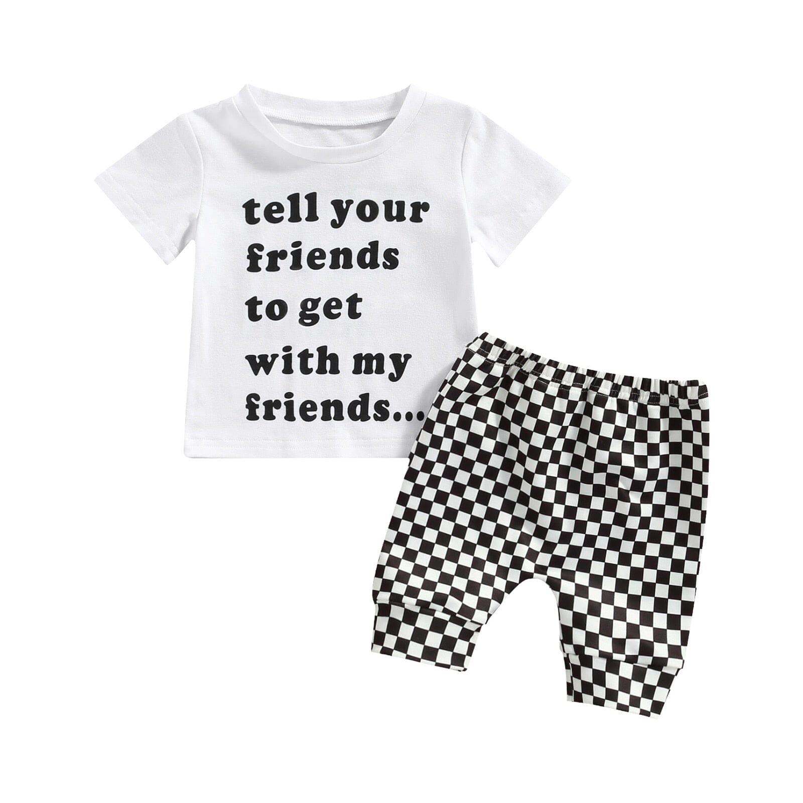 Conjunto Infantil Masculino Amigos Loja Click Certo 