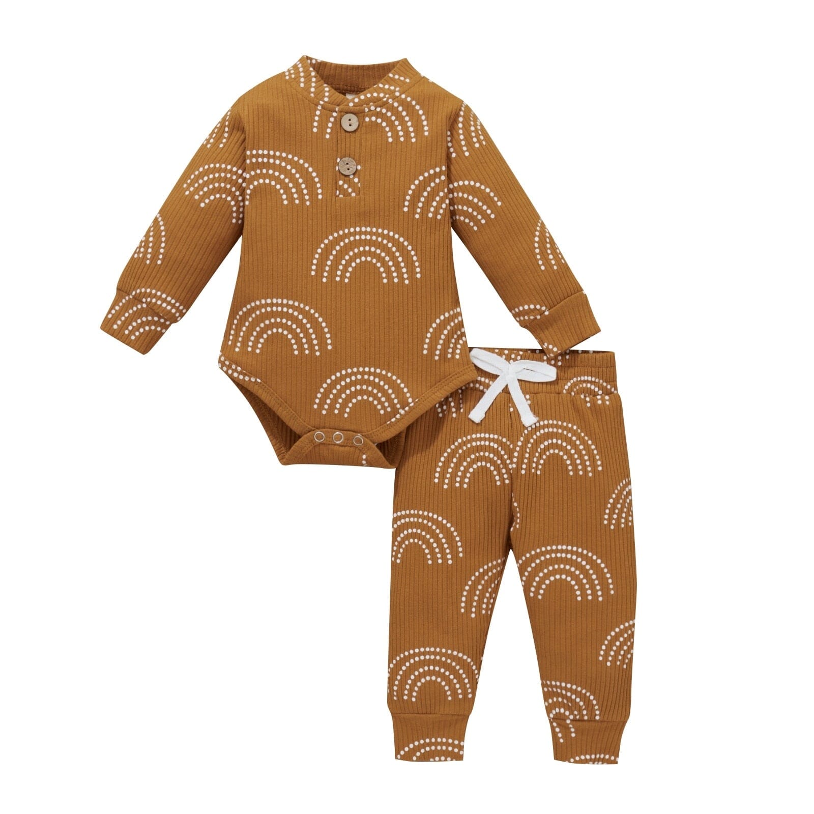 Conjunto Infantil Masculino Arcos Loja Click Certo Caramelo 0-3 Meses 