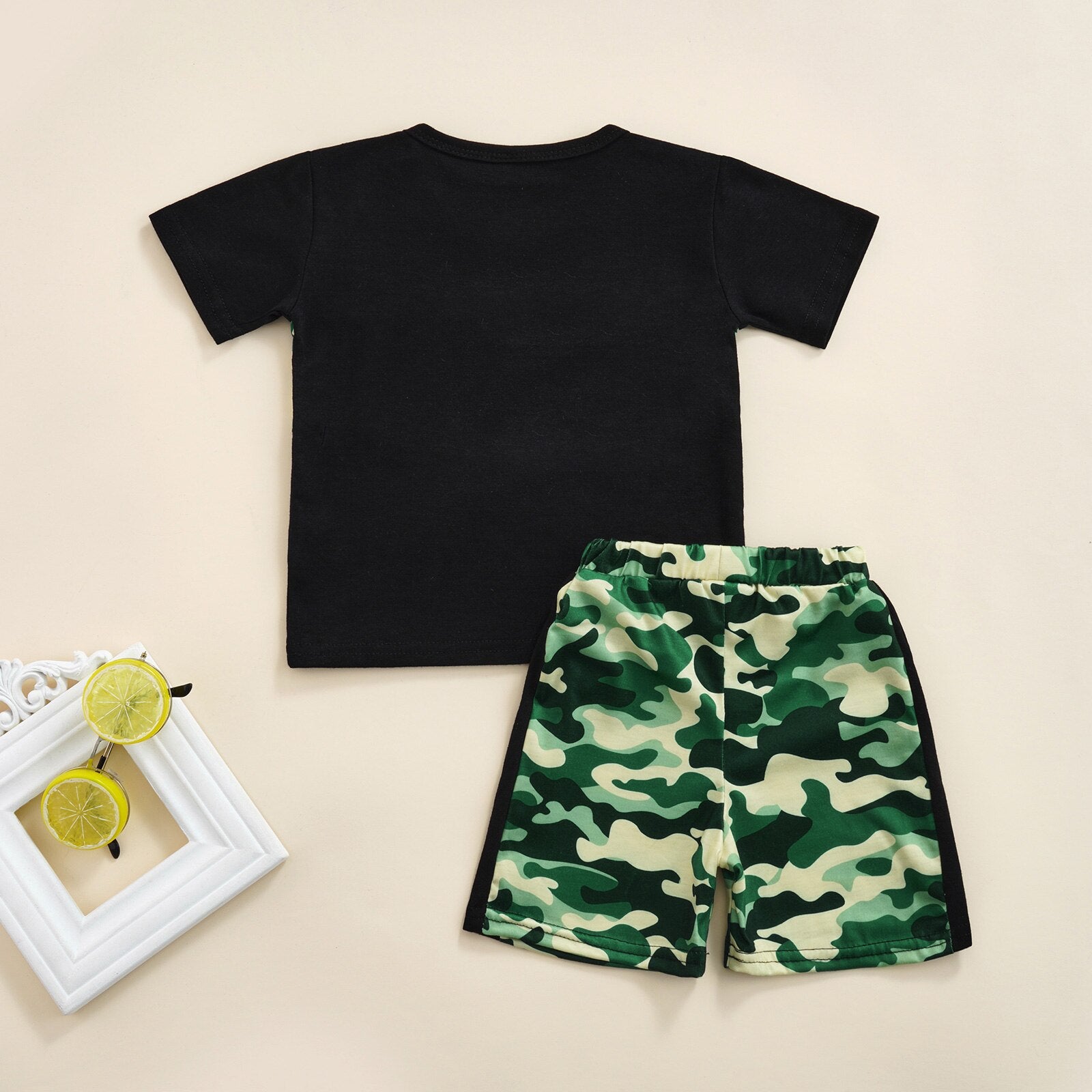 Conjunto Infantil Masculino Boy Camuflado conjunto Loja Click Certo 