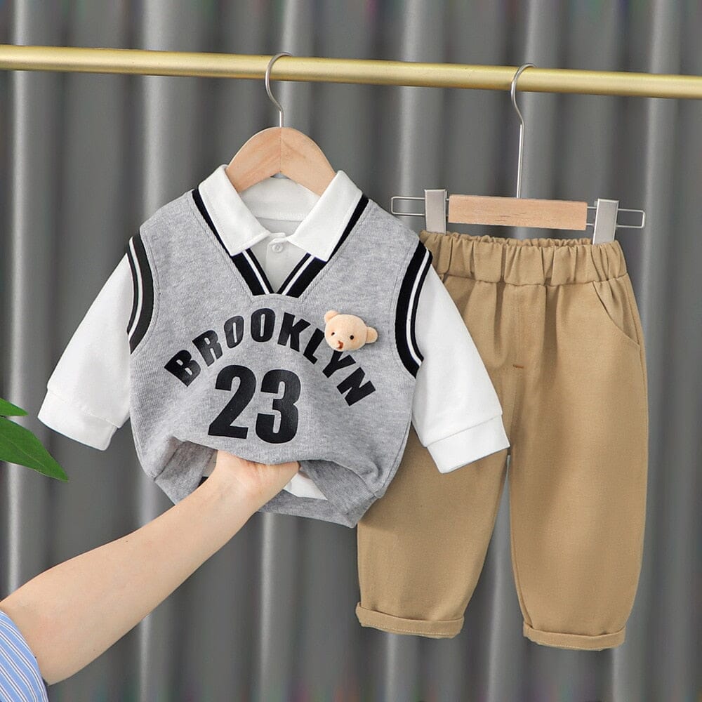 Conjunto Infantil Masculino Brooklyn Loja Click Certo 