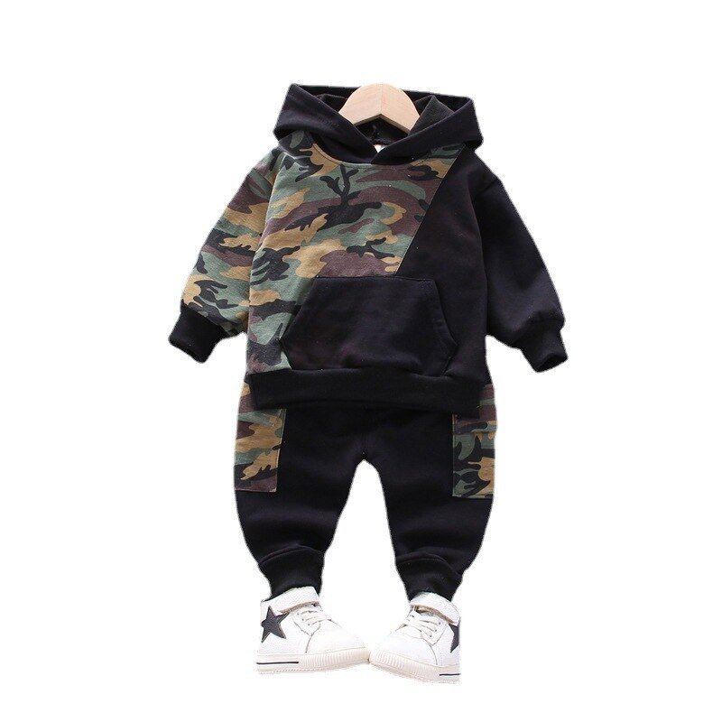 Conjunto Infantil Masculino Camuflado conjunto Loja Click Certo 