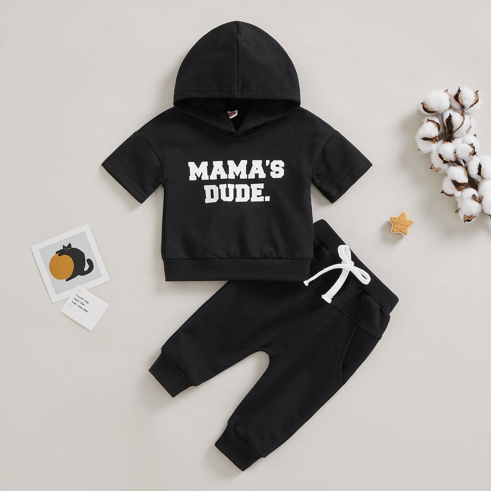 Conjunto Infantil Masculino "Cara da Mamãe" Loja Click Certo 