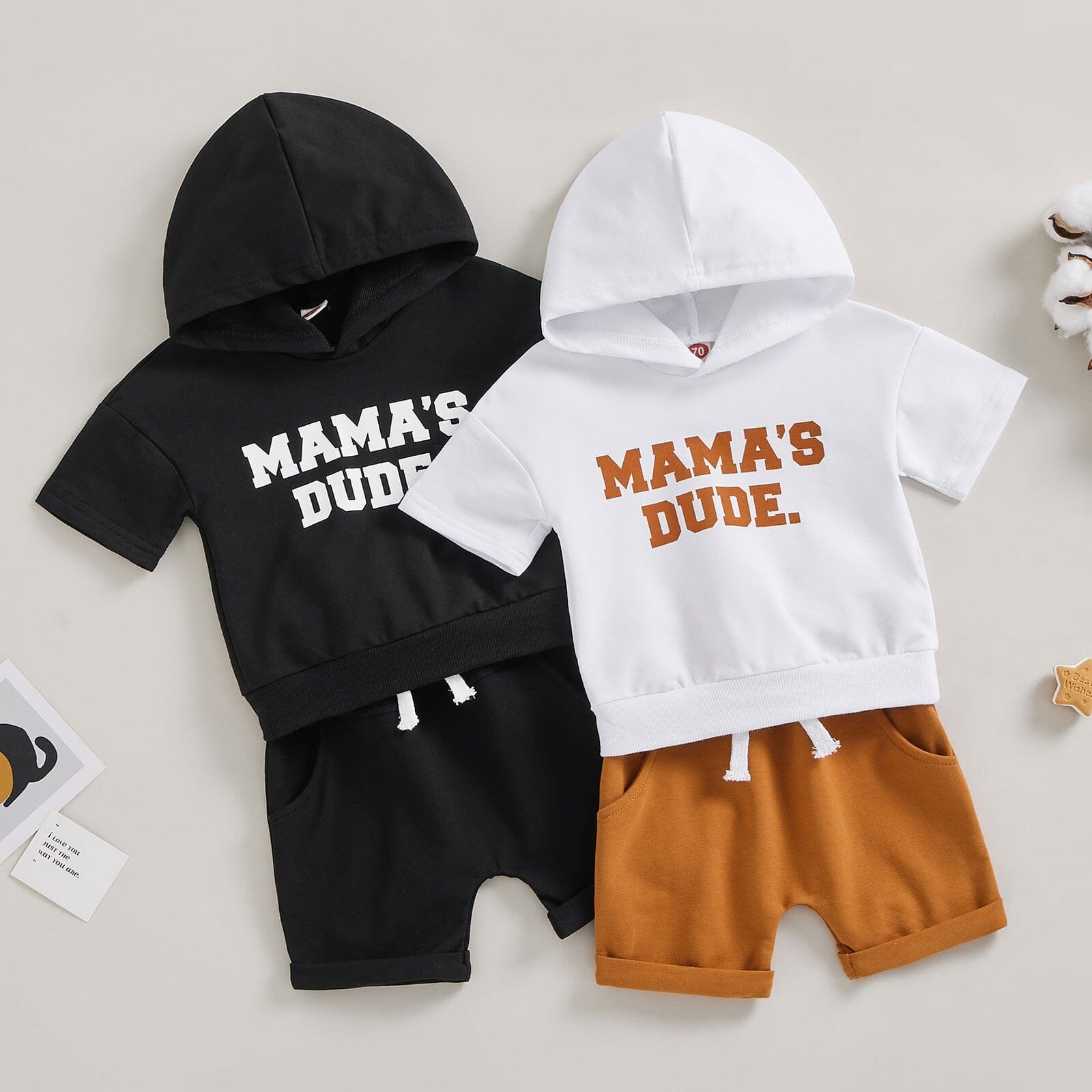 Conjunto Infantil Masculino "Cara da Mamãe" Loja Click Certo 