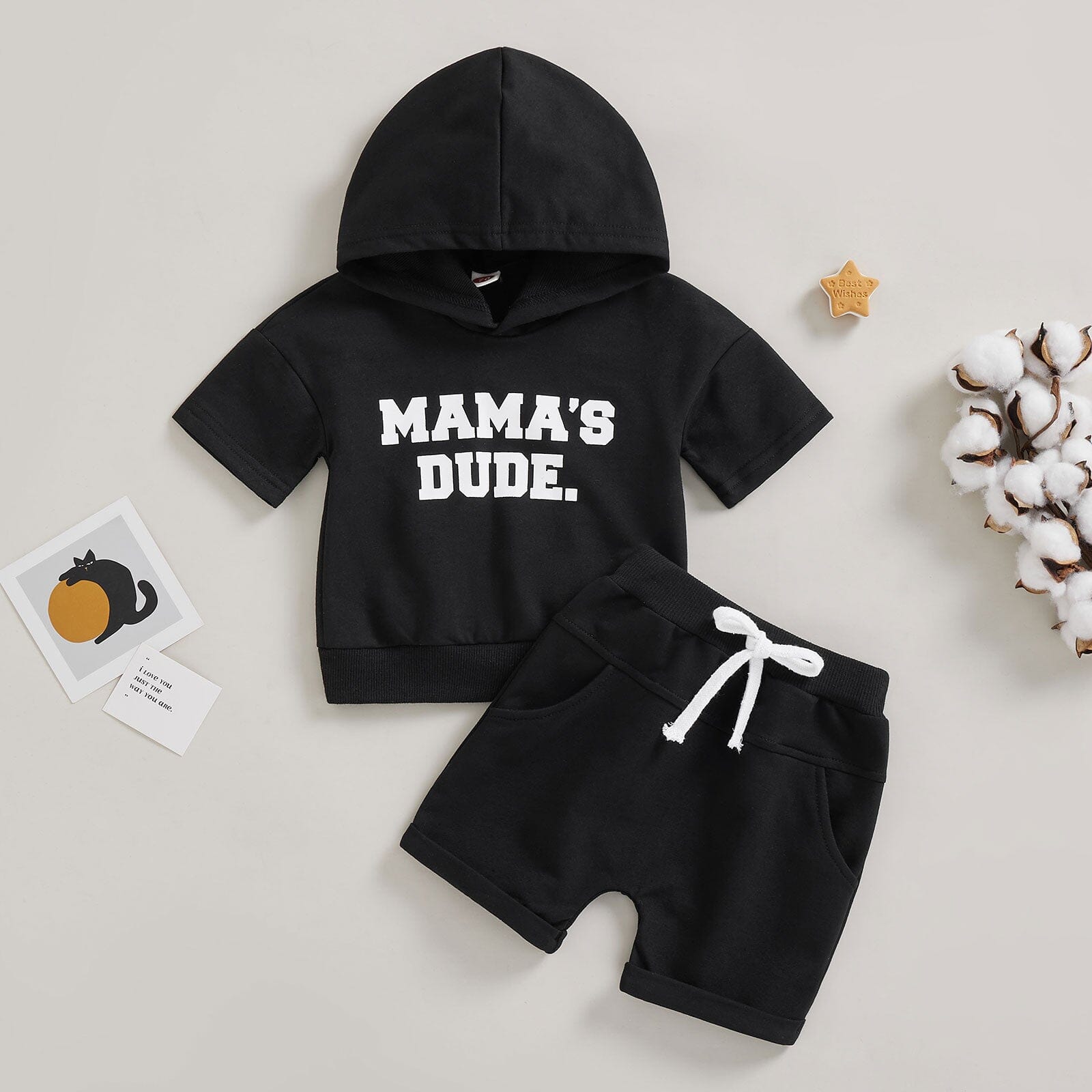 Conjunto Infantil Masculino "Cara da Mamãe" Loja Click Certo 