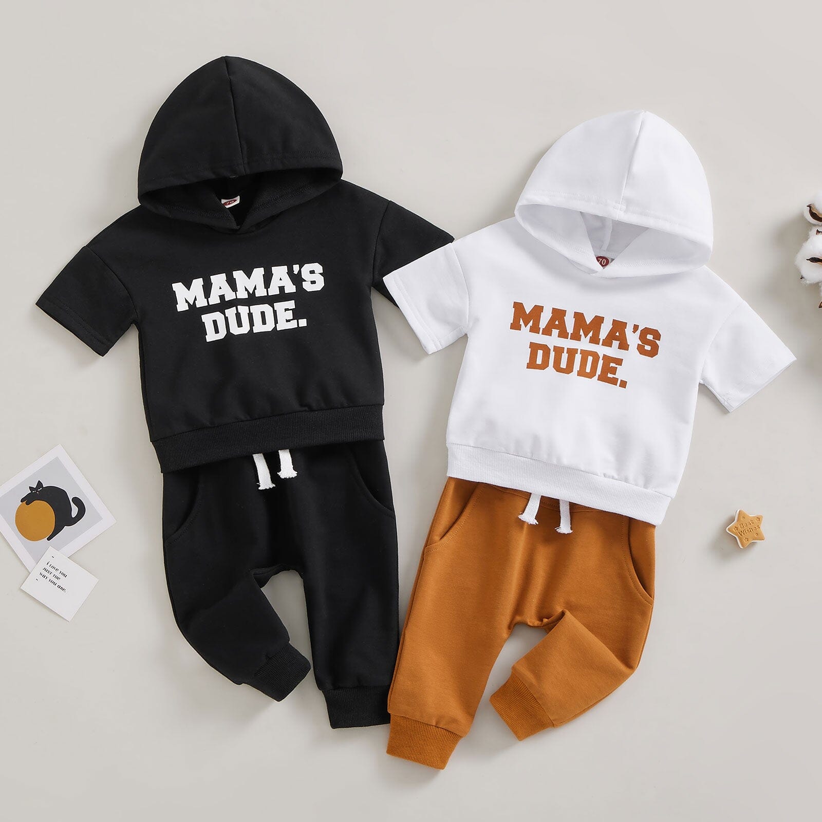 Conjunto Infantil Masculino "Cara da Mamãe" Loja Click Certo 