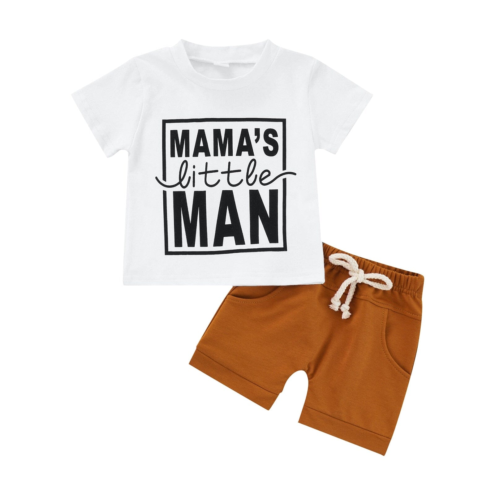 Conjunto Infantil Masculino "Carinha do Papai" "Carinha da Mamãe" Loja Click Certo Branco 0-3 Meses 