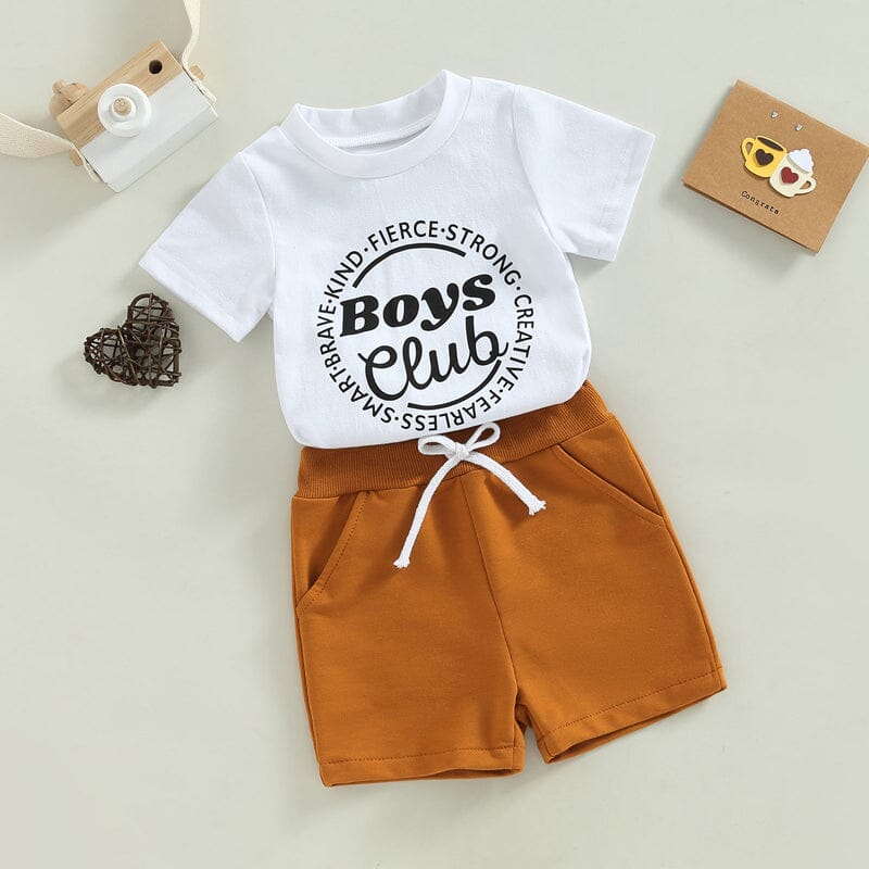 Conjunto Infantil Masculino "Clube de Meninos" Loja Click Certo 2-3 Anos 