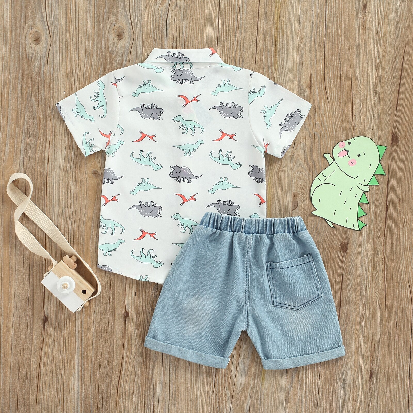 Conjunto Infantil Masculino Dinos conjunto Loja Click Certo 