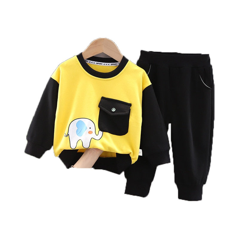 Conjunto Infantil Masculino Elefantinho conjunto Loja Click Certo 