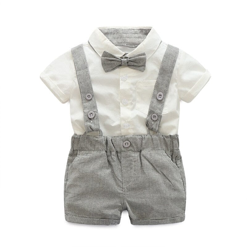 Conjunto Infantil Masculino Gravatinha Loja Click Certo 