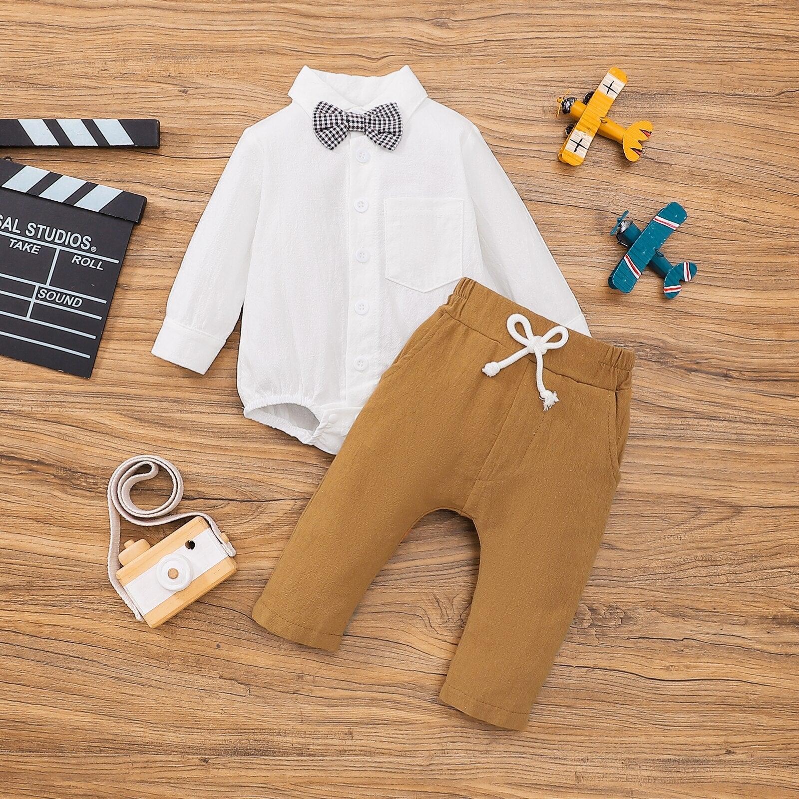 Conjunto Infantil Masculino Gravatinha Loja Click Certo 