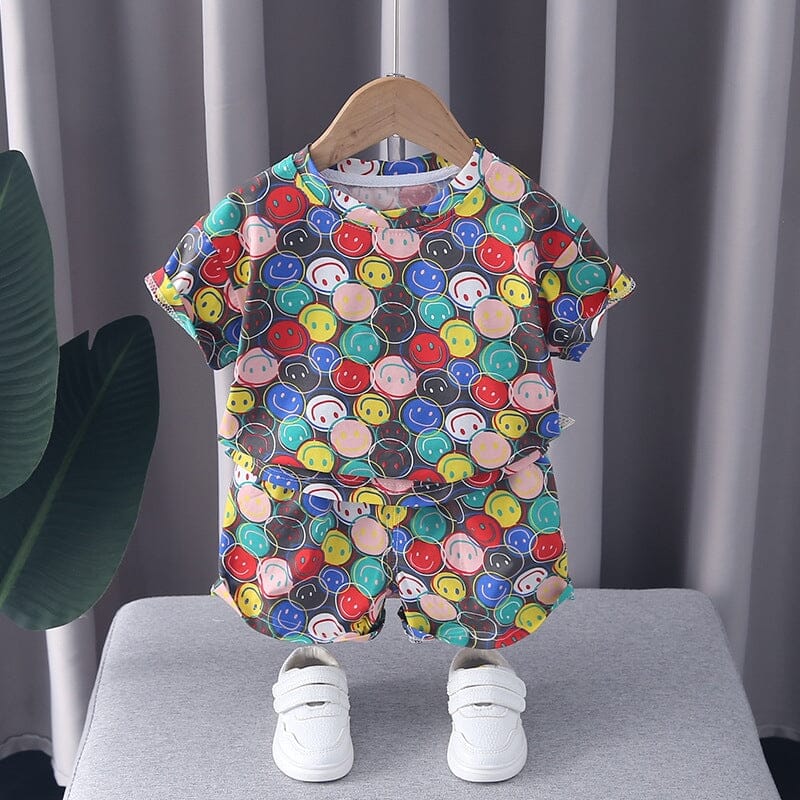 Conjunto Infantil Masculino Happy Loja Click Certo 9-12 Meses 