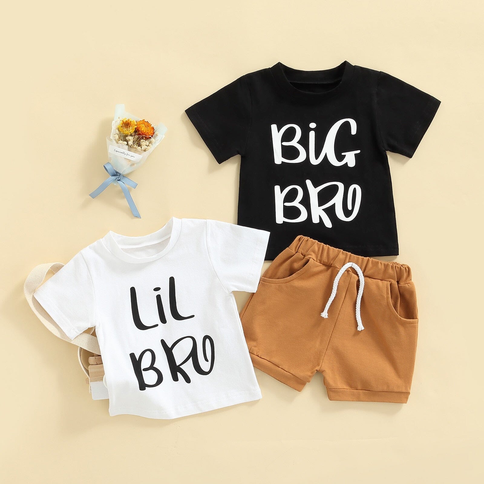 Conjunto Infantil Masculino Irmão Loja Click Certo Irmãozinho 0-6 Meses 