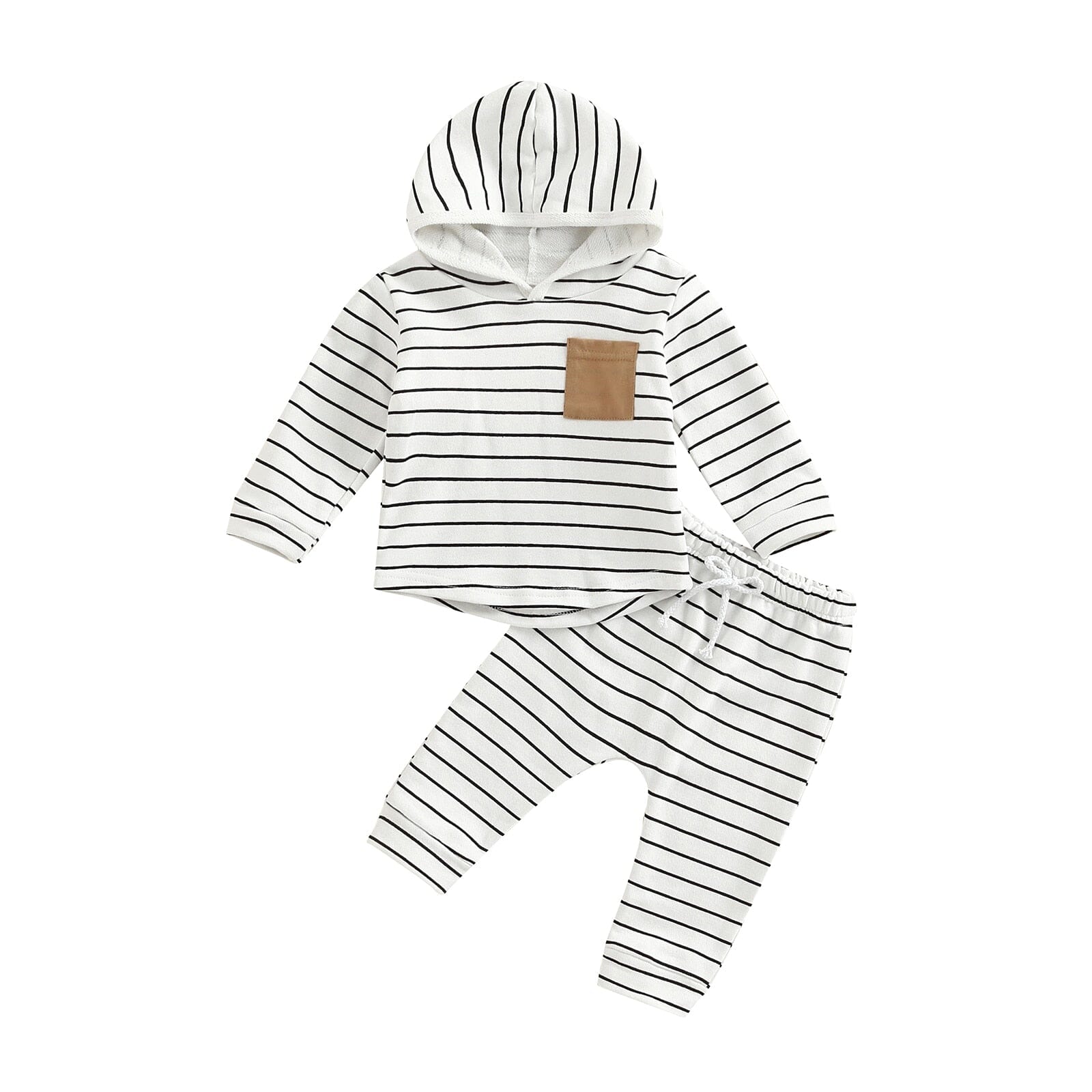 Conjunto Infantil Masculino Listras 0 Loja Click Certo Branco 2-3 Anos 