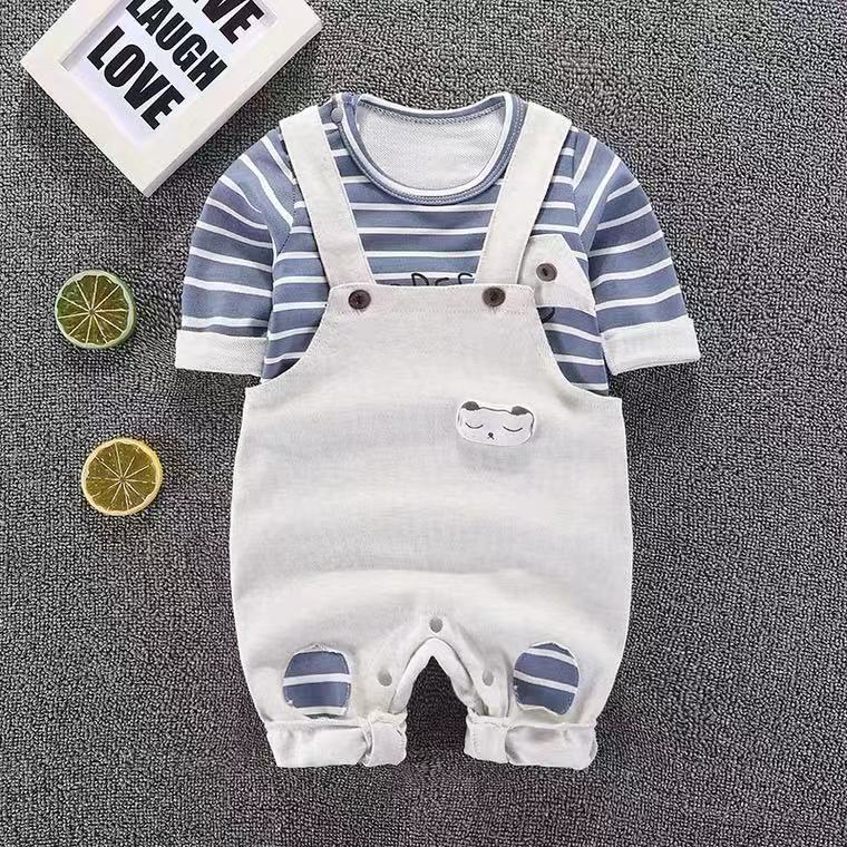 Conjunto Infantil Masculino Listras Conjunto Loja Click Certo 