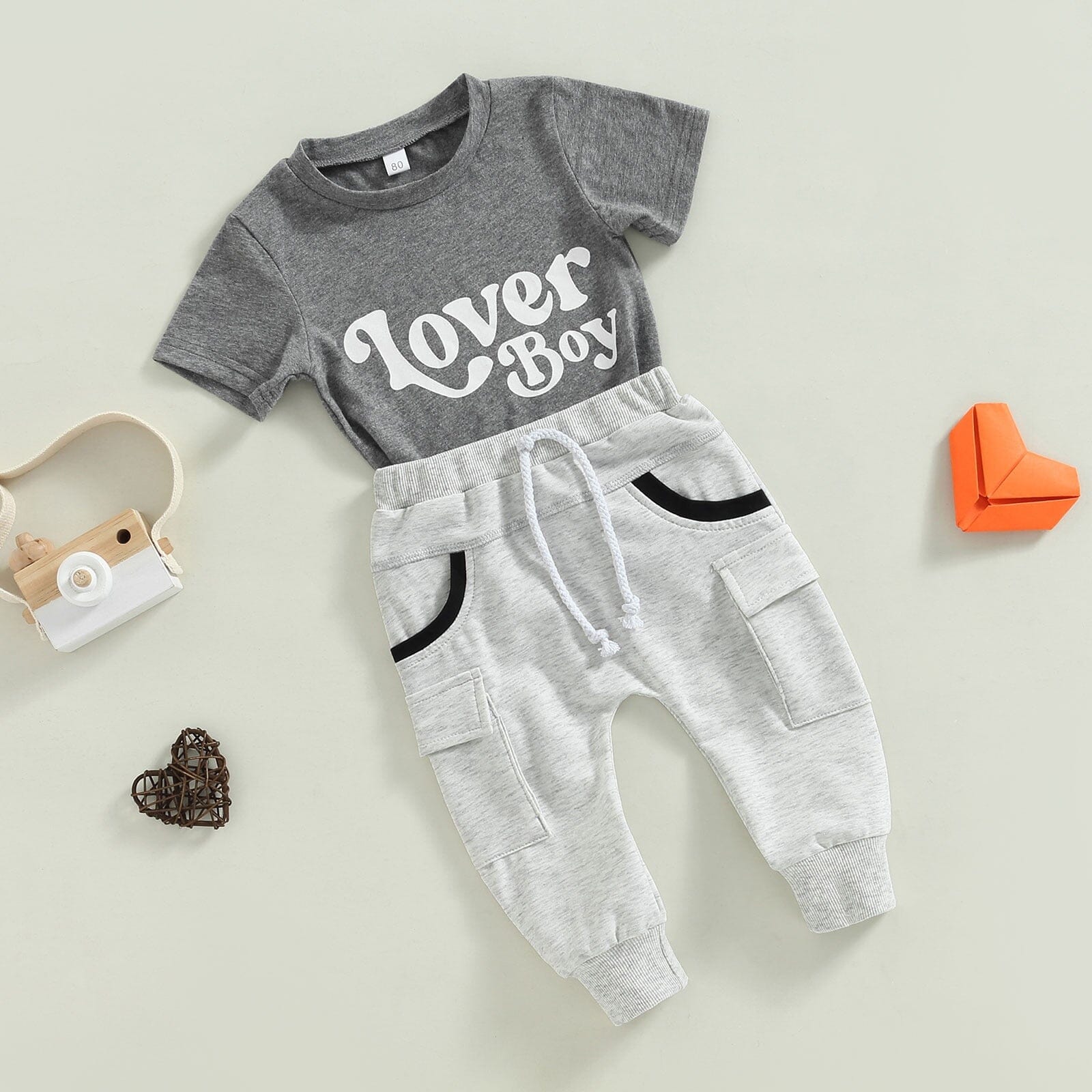 Conjunto Infantil Masculino Lover Loja Click Certo 2-3 Anos 