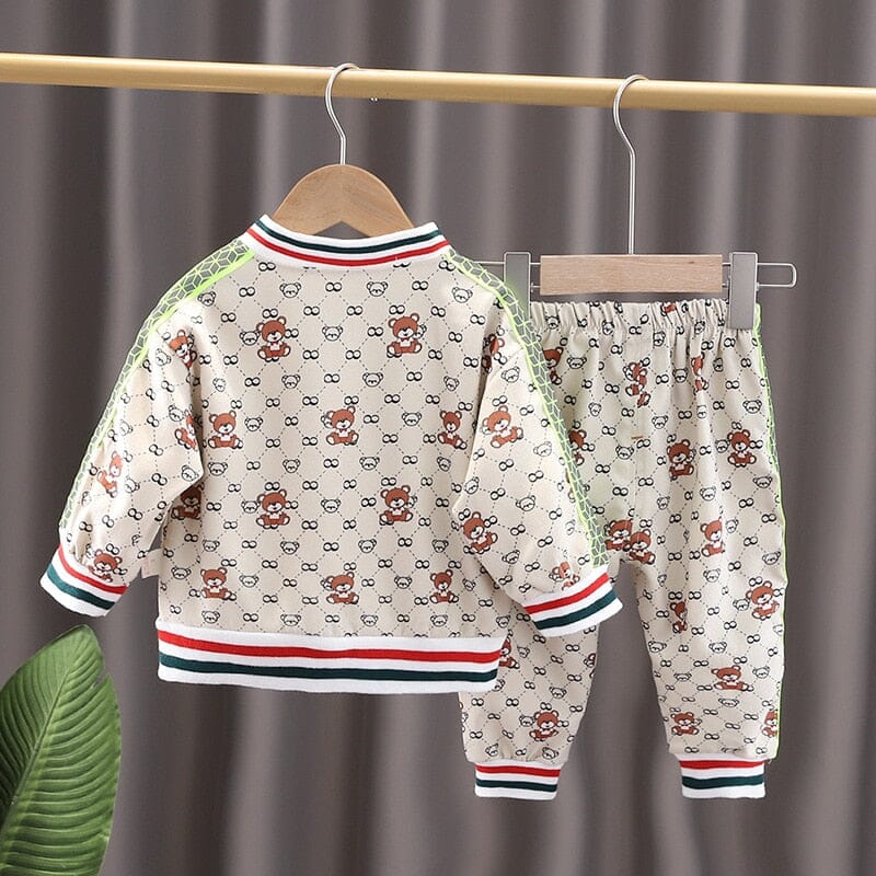 Conjunto Infantil Masculino LV Ursinho 0 Loja Click Certo 