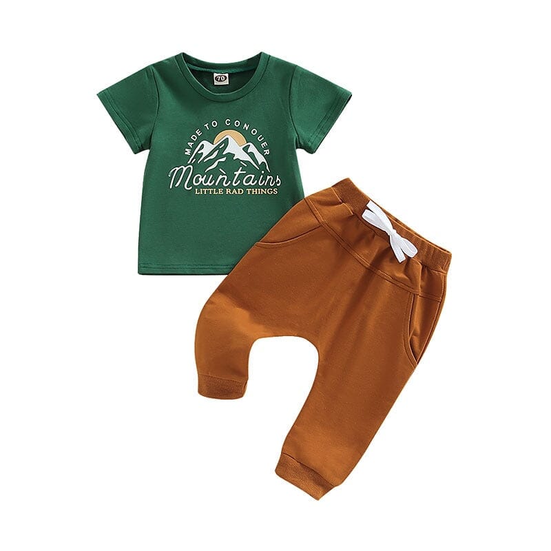 Conjunto Infantil Masculino Montanhas Loja Click Certo 