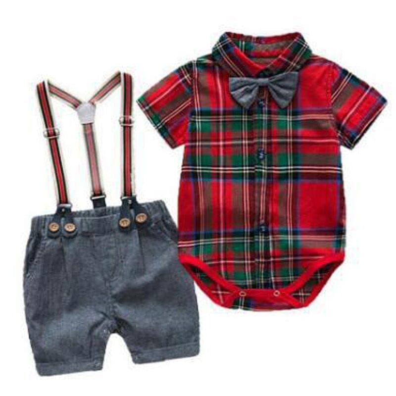 Conjunto Infantil Masculino Natalino Gravatinha 0 Loja Click Certo 