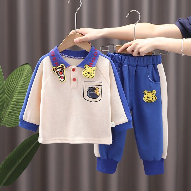 Conjunto Infantil Masculino Pooh Loja Click Certo 