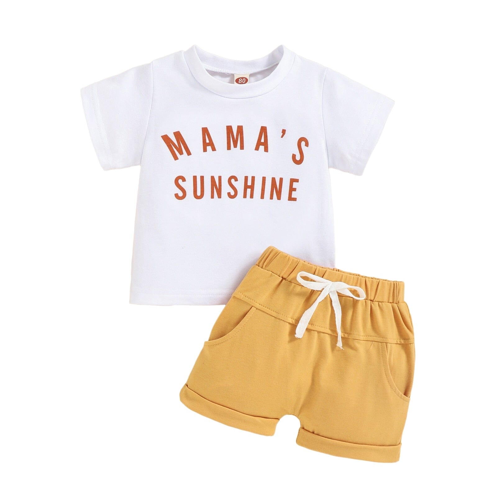 Conjunto Infantil Masculino Skatista Loja Click Certo "Raio de Sol da Mamãe" 2-3 Anos 