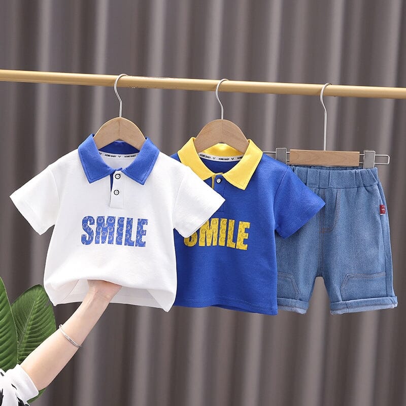 Conjunto Infantil Masculino Smile Golinha Loja Click Certo 