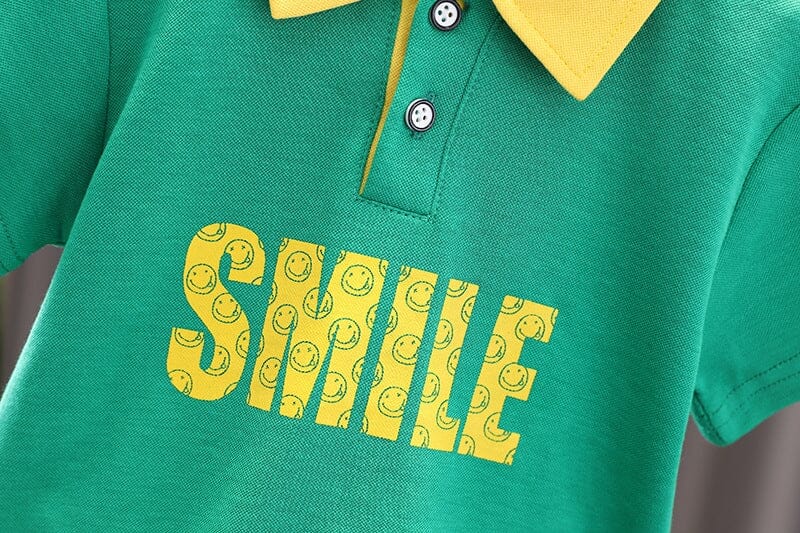 Conjunto Infantil Masculino Smile Golinha Loja Click Certo 