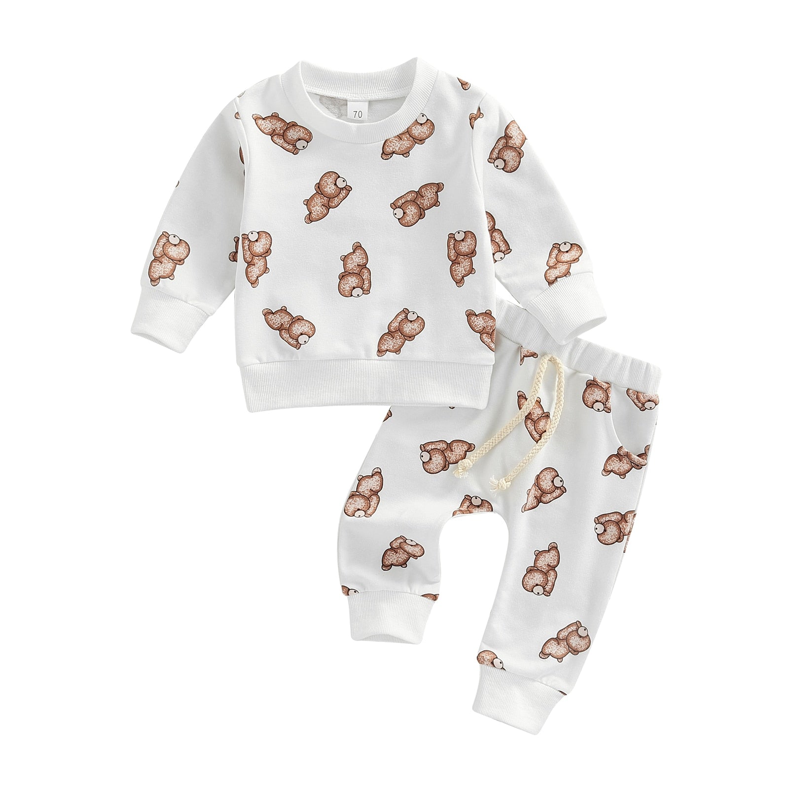 Conjunto Infantil Masculino Urso Dorminhoco conjunto Loja Click Certo 