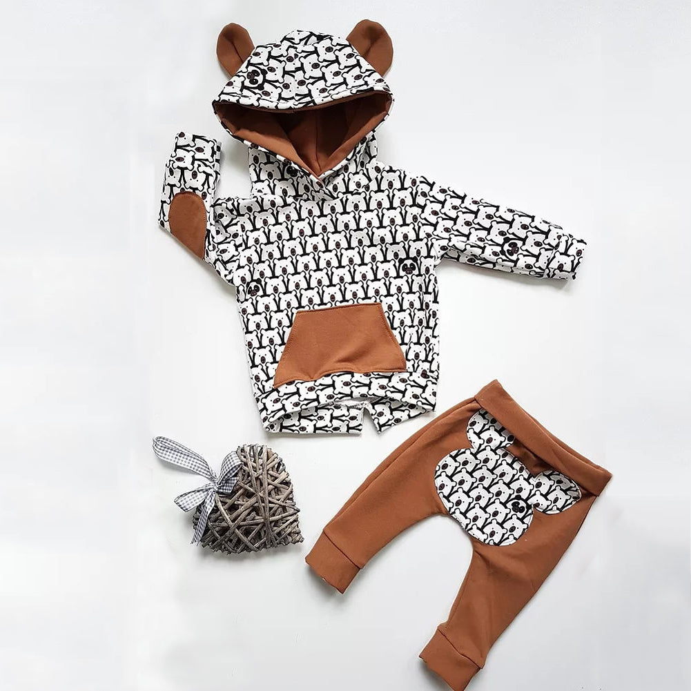 Conjunto Infantil Masculino Ursos Conjunto Loja Click Certo 