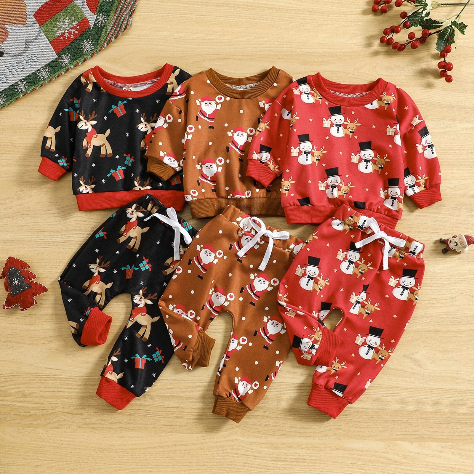 Conjunto Infantil Natal Feliz 0 Loja Click Certo 