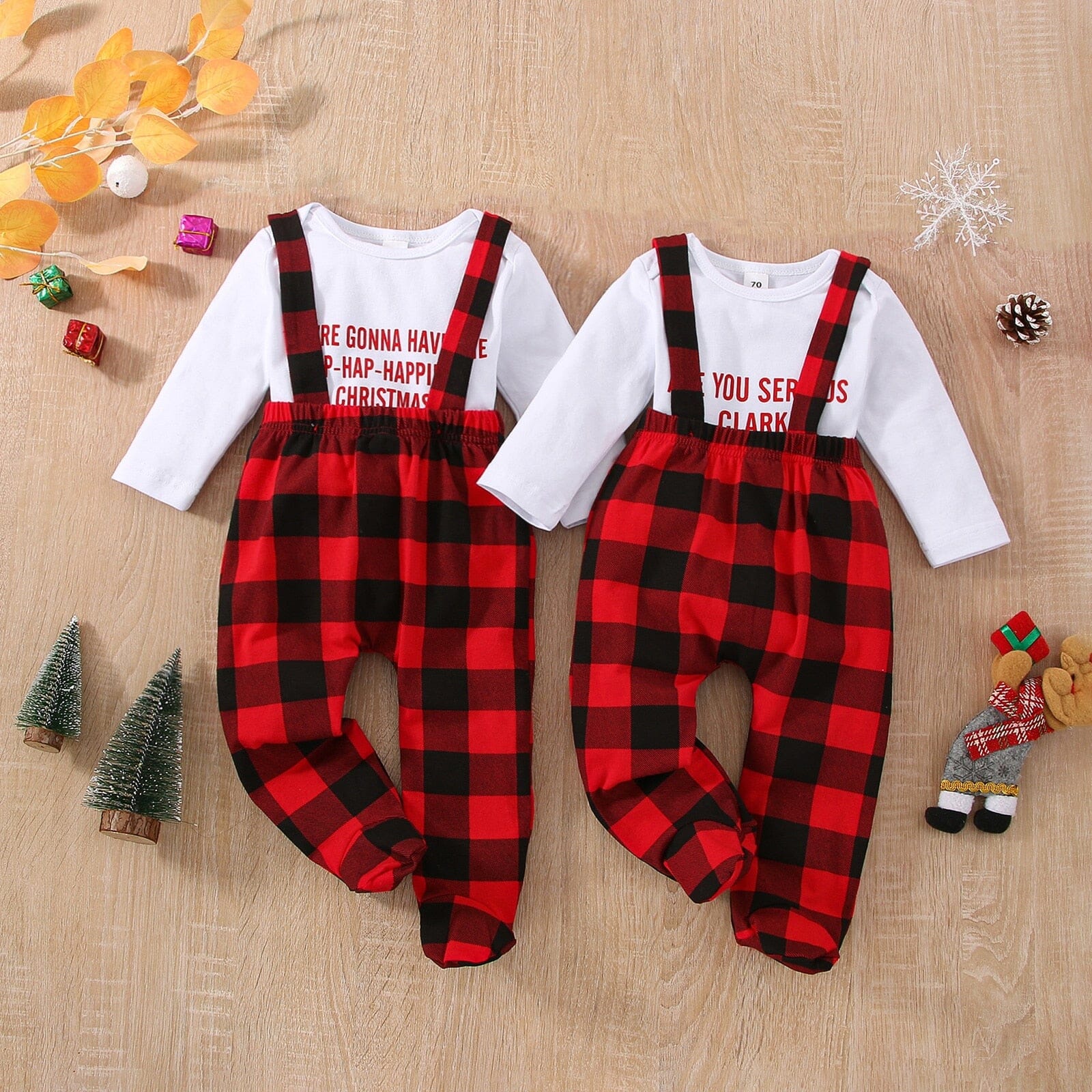 Conjunto Infantil "Natal Feliz" 0 Loja Click Certo 