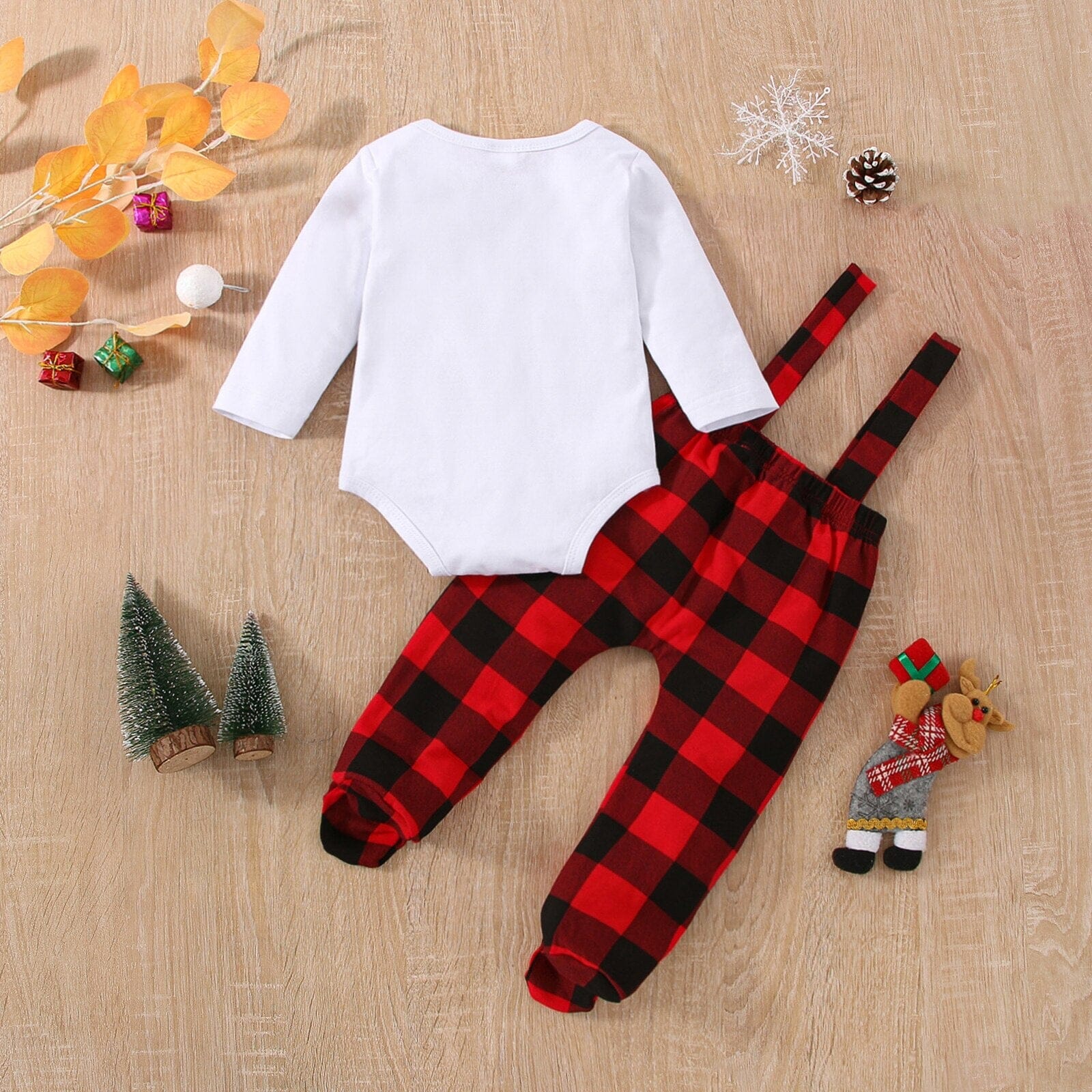 Conjunto Infantil "Natal Feliz" 0 Loja Click Certo 