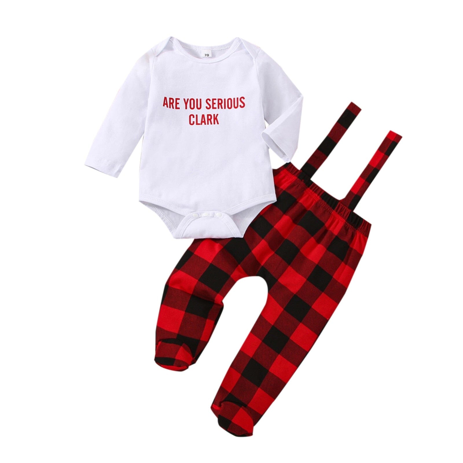 Conjunto Infantil "Natal Feliz" 0 Loja Click Certo Modelo 2 0-3 Meses 