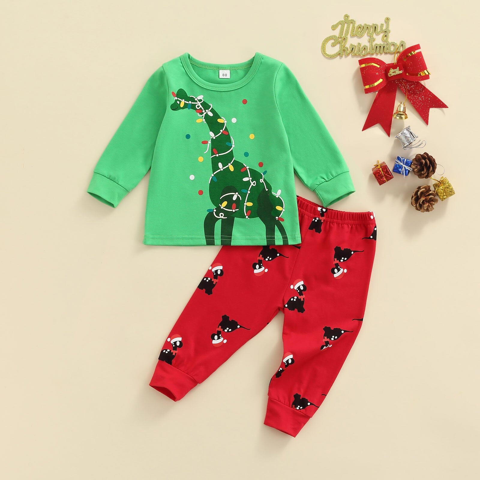 Conjunto Infantil Natalino 0 Loja Click Certo 